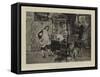 Oliver Cromwell Visits John Milton-null-Framed Stretched Canvas
