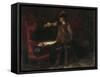 Oliver Cromwell-Paul Delaroche-Framed Stretched Canvas