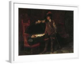 Oliver Cromwell-Paul Delaroche-Framed Giclee Print