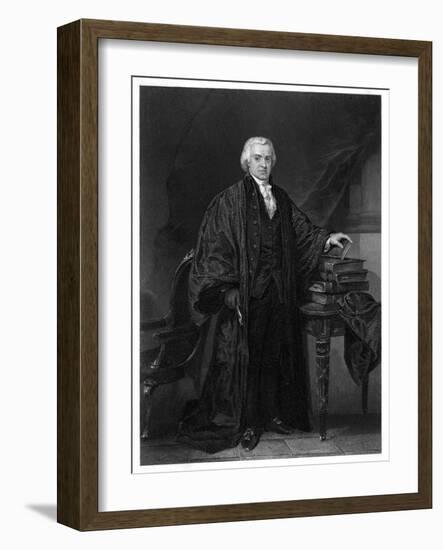 Oliver Ellsworth-Alonzo Chappel-Framed Art Print