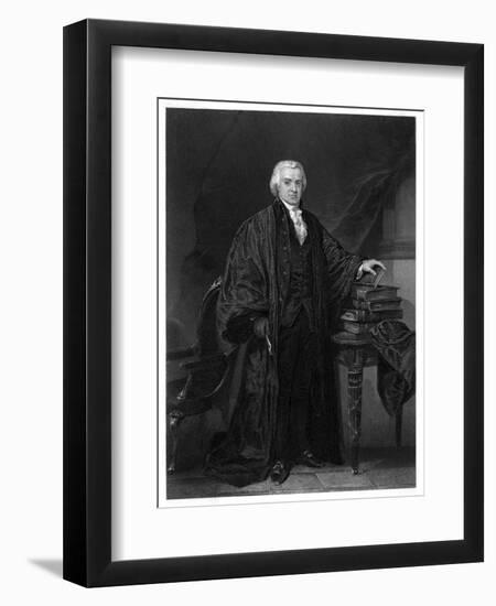 Oliver Ellsworth-Alonzo Chappel-Framed Art Print