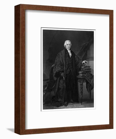 Oliver Ellsworth-Alonzo Chappel-Framed Art Print