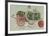 Oliver Farm Equipment Sales Company Tractor Equipped with Tiptoe Wheels-null-Framed Giclee Print