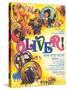 Oliver, French Movie Poster, 1969-null-Stretched Canvas