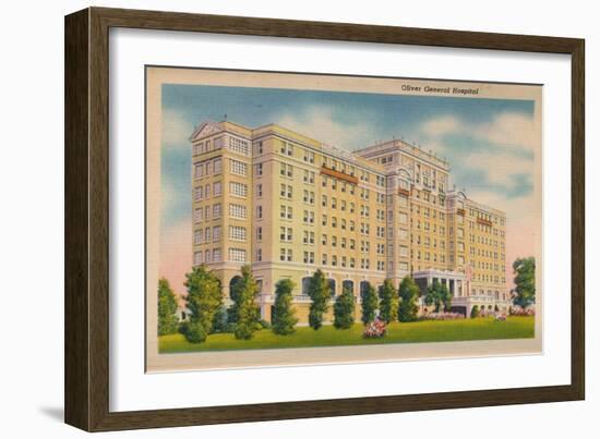 Oliver General Hospital, Augusta, Georgia, 1943-null-Framed Giclee Print