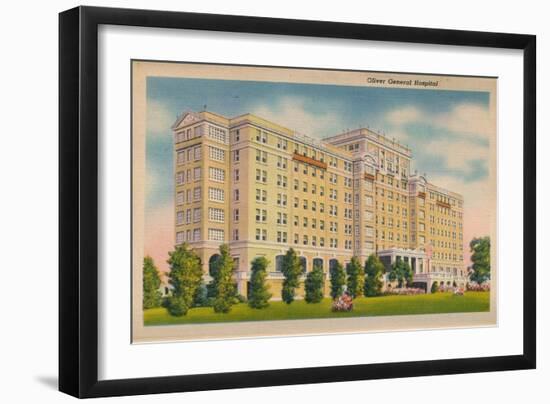 Oliver General Hospital, Augusta, Georgia, 1943-null-Framed Giclee Print