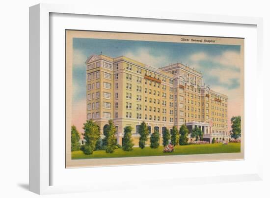 Oliver General Hospital, Augusta, Georgia, 1943-null-Framed Giclee Print