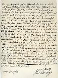 Agreement by Oliver Goldsmith to write for James Dodsley, 31st March 1763., 1899-Oliver Goldsmith-Stretched Canvas