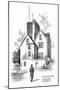 Oliver Goldsmith's House, Canonbury, Islington, 1912-Frederick Adcock-Mounted Giclee Print