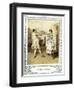 Oliver Goldsmith 's play She Stoops to Conque-Hugh Thomson-Framed Giclee Print