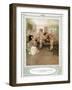 Oliver Goldsmith 's play She Stoops to Conque-Hugh Thomson-Framed Giclee Print