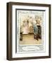 Oliver Goldsmith 's play She Stoops to Conque-Hugh Thomson-Framed Giclee Print