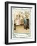 Oliver Goldsmith 's play She Stoops to Conque-Hugh Thomson-Framed Giclee Print