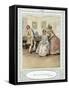 Oliver Goldsmith 's play She Stoops to Conque-Hugh Thomson-Framed Stretched Canvas