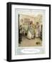 Oliver Goldsmith 's play She Stoops to Conque-Hugh Thomson-Framed Giclee Print