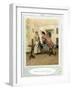 Oliver Goldsmith 's play She Stoops to Conque-Hugh Thomson-Framed Giclee Print