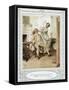 Oliver Goldsmith 's play She Stoops to Conque-Hugh Thomson-Framed Stretched Canvas