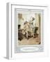 Oliver Goldsmith 's play She Stoops to Conque-Hugh Thomson-Framed Giclee Print