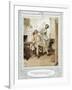 Oliver Goldsmith 's play She Stoops to Conque-Hugh Thomson-Framed Giclee Print