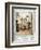 Oliver Goldsmith 's play She Stoops to Conque-Hugh Thomson-Framed Giclee Print