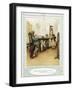 Oliver Goldsmith 's play She Stoops to Conque-Hugh Thomson-Framed Giclee Print