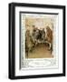 Oliver Goldsmith 's play She Stoops to Conque-Hugh Thomson-Framed Giclee Print