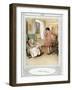 Oliver Goldsmith 's play She Stoops to Conque-Hugh Thomson-Framed Giclee Print