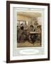 Oliver Goldsmith 's play She Stoops to Conque-Hugh Thomson-Framed Giclee Print