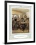 Oliver Goldsmith 's play She Stoops to Conque-Hugh Thomson-Framed Giclee Print