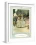 Oliver Goldsmith 's play She Stoops to Conque-Hugh Thomson-Framed Giclee Print