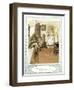 Oliver Goldsmith 's play She Stoops to Conque-Hugh Thomson-Framed Giclee Print