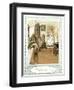 Oliver Goldsmith 's play She Stoops to Conque-Hugh Thomson-Framed Giclee Print