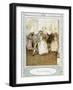 Oliver Goldsmith 's play She Stoops to Conque-Hugh Thomson-Framed Giclee Print