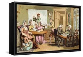 Oliver Goldsmith ' s-Thomas Rowlandson-Framed Stretched Canvas