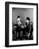 Oliver Hardy, Stan Laurel, 1931-null-Framed Photographic Print