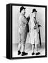 Oliver Hardy, Stan Laurel, Hal Roach Publicity Shot, Early 1930S-null-Framed Stretched Canvas