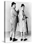 Oliver Hardy, Stan Laurel, Hal Roach Publicity Shot, Early 1930S-null-Stretched Canvas