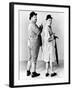 Oliver Hardy, Stan Laurel, Hal Roach Publicity Shot, Early 1930S-null-Framed Photo