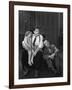 Oliver Hardy, Stan Laurel, Jacquie Lyn, Pack Up Your Troubles, 1932-null-Framed Photographic Print