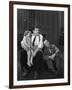 Oliver Hardy, Stan Laurel, Jacquie Lyn, Pack Up Your Troubles, 1932-null-Framed Photographic Print