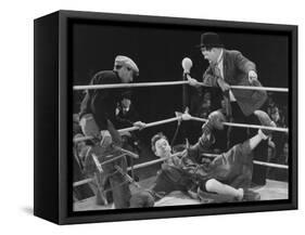 Oliver Hardy, Stan Laurel, Laurel and Hardy's Laughing 20's, 1965-null-Framed Stretched Canvas