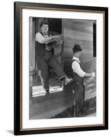 Oliver Hardy, Stan Laurel, Laurel and Hardy's Laughing 20's, 1965-null-Framed Photographic Print