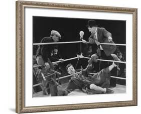 Oliver Hardy, Stan Laurel, Laurel and Hardy's Laughing 20's, 1965-null-Framed Photographic Print