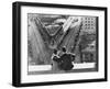Oliver Hardy, Stan Laurel, Liberty, 1929-null-Framed Premium Photographic Print