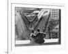 Oliver Hardy, Stan Laurel, Liberty, 1929-null-Framed Premium Photographic Print