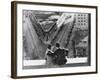 Oliver Hardy, Stan Laurel, Liberty, 1929-null-Framed Photographic Print