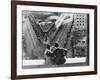 Oliver Hardy, Stan Laurel, Liberty, 1929-null-Framed Photographic Print