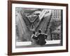 Oliver Hardy, Stan Laurel, Liberty, 1929-null-Framed Photographic Print