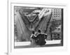 Oliver Hardy, Stan Laurel, Liberty, 1929-null-Framed Photographic Print