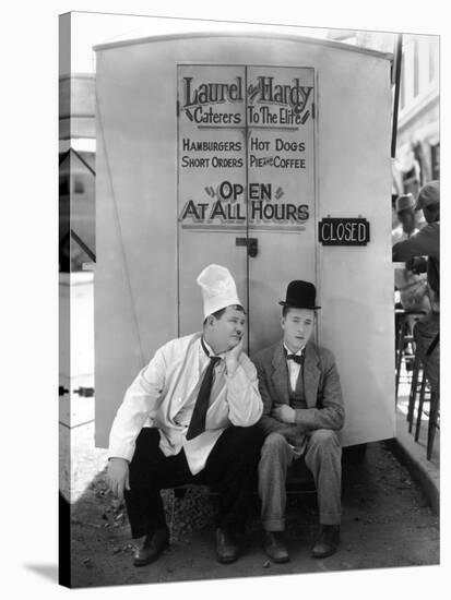 Oliver Hardy, Stan Laurel, Pack Up Your Troubles, 1932-null-Stretched Canvas